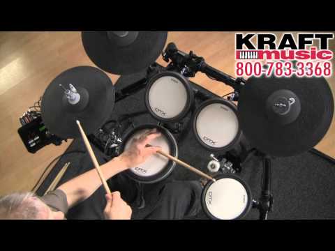 Kraft Music - Yamaha DTX562K Electronic Drum Set Demo with Tom Griffin