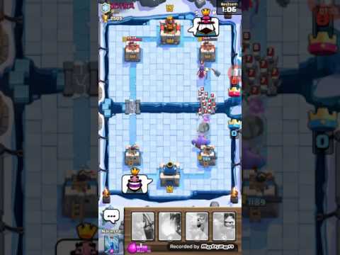 Clash royal arena 8 fight