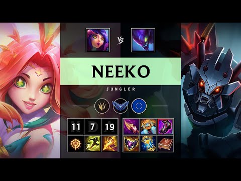 Neeko Jungle vs Kha'Zix - EUW Diamond Patch 25.05