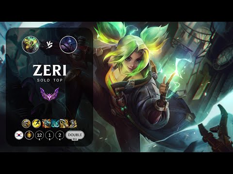 Zeri Top vs Jax - KR Master Patch 13.13