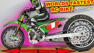 Project Worlds Fastest RC Motorbike