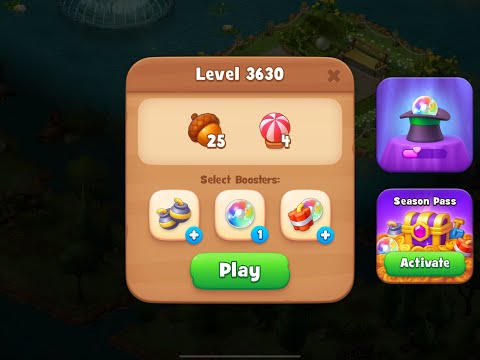 Gardenscapes Level 3630