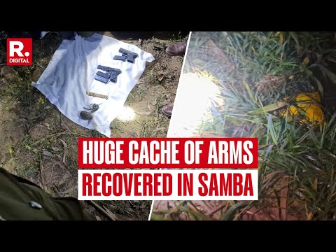 J&K BREAKING: Pistols, Hand Grenade & Magazines Recovered By Security Forces Ahead Of Republic Day