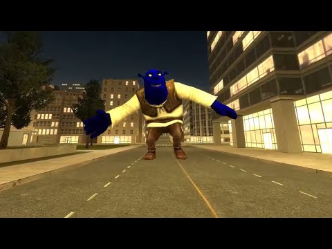 GIANT SHREK CITADEL IN GMOD!!!