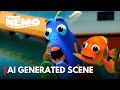 AI Reimagines FINDING NEMO Seagull Chase Scene In LEGO