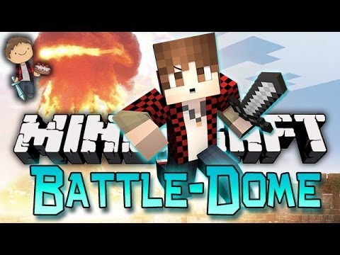 Minecraft: BATTLE-DOME w/Mitch & Friends Part 1 - TAKE YOUR HEAD START!