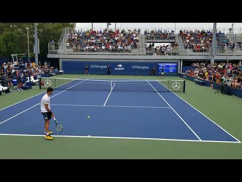 US Open 2019 QR3: Sumit Nagal vs Joao Menezes match point