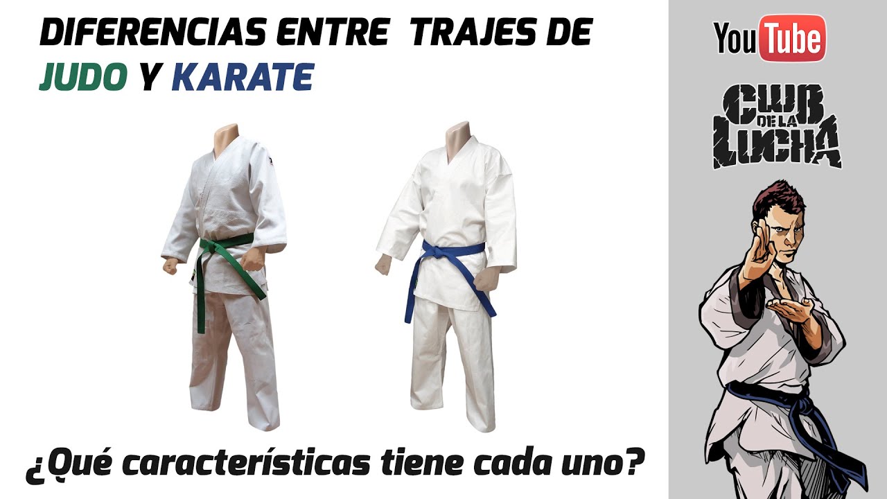 Diferencias entre Kimono de Karate y Judo