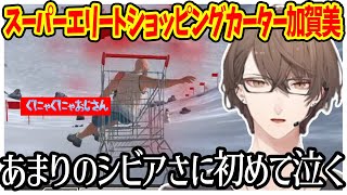 お店のカートで激走するゲームで物理演算との最高の相性を見せる社長【Cart Racer/にじさんじ切り抜き/加賀美ハヤト】