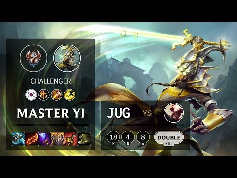 Master Yi Jungle vs Lee Sin - KR Challenger Patch 10.10