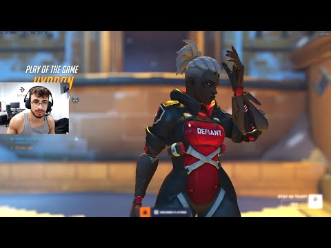 HYDRON PRO SOJOURN AND WIDOW GAMEPLAY - POTG! OVERWATCH 2 TOP 500 SEASON 7