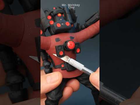 Titan Speakerman Upgraded | Skibidi Toilet 🚽 | for Polimer Clay #cameraman #diy #clay #fan #skibidi
