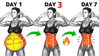➜ SMALLER WAIST & FLAT BELLY in 14 Days | 30 Min STANDING Workout for Women to LOSE BELLY FAT Fast