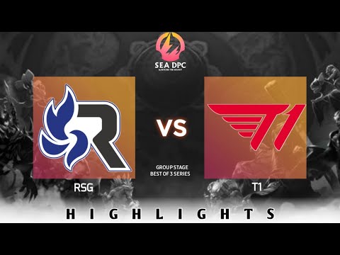 RSG VS T1  FULL TEAM FIGHT HIGHLIGHTS - DPC SEA TOUR 3 DIVISION 1 2022 DOTA 2
