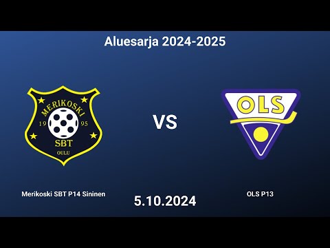 Merikoski SBT P14 Sininen - OLS P13 - Aluesarja 5.10.2024