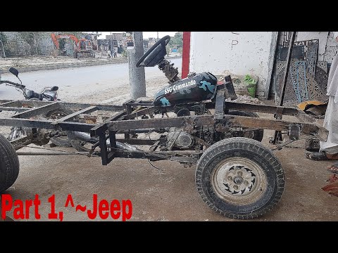 How to Make a MiNi Jeep HYBRID At Home ~Part 2~ Tutorial #amazingwork ##automobile #mechanic #cnc
