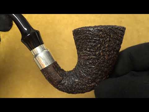 Pipa Brebbia First Calabash Rocciata - filtro 9mm