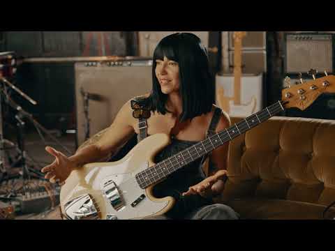 NEW Fender Laura Lee Jazz Bass - Vintage White, Stack Knob J-Bass , Pro Set Up Included, Ships Ultra Fast!! image 15