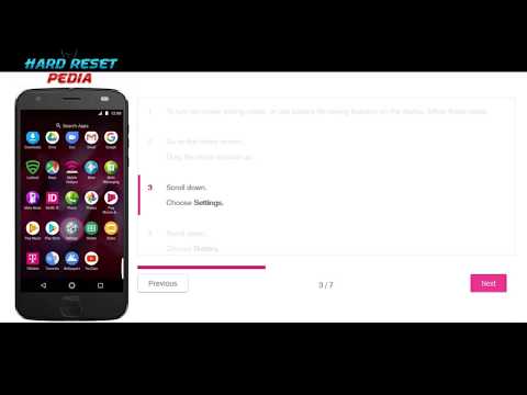 ☑️ Motorola Moto Z2 Force Battery Saving Mode