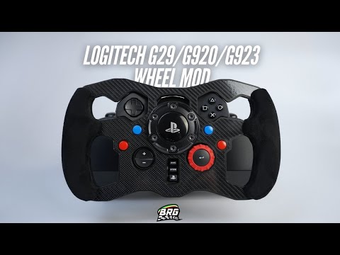 How To Assembly BRG Logitech G29/G923 F1 Open Wheel Mod