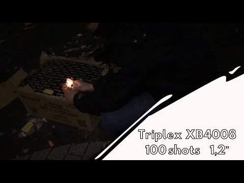 Triplex XB4008 | 100 shots 1,2” | Vuur Vrienden