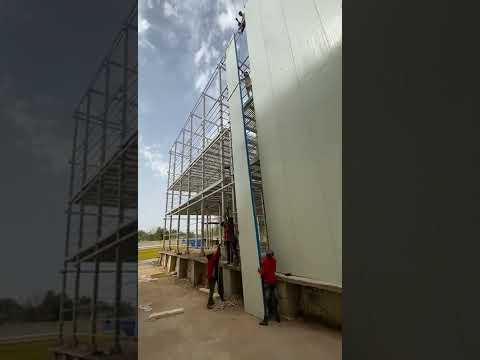 Puf panel fruits warehouse cold storage, automation grade: f...