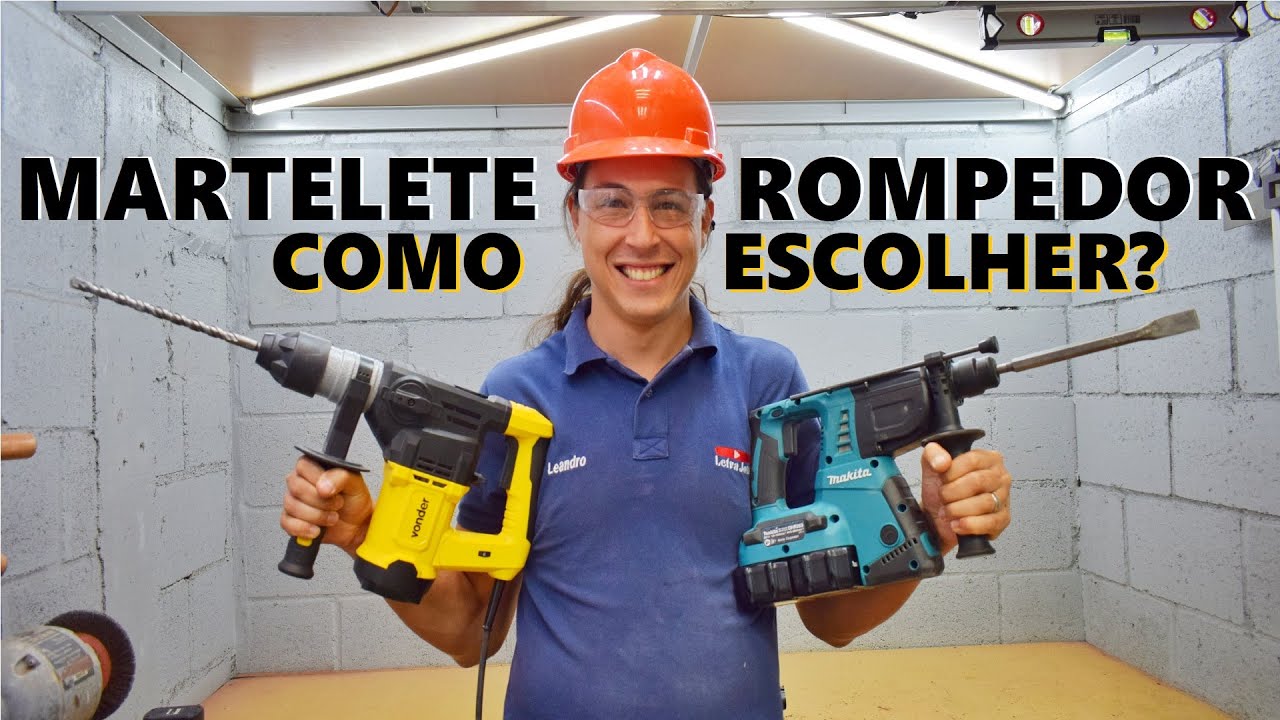 COMO ESCOLHER UM MARTELETE ROMPEDOR