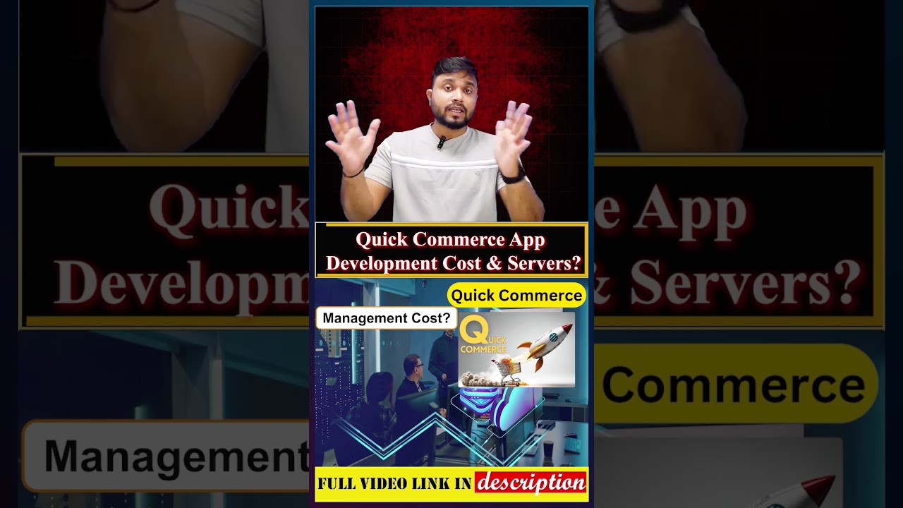 Quick Commerce App Development Cost & Servers? | Quick Commerce App Business Model  #quickcommerce