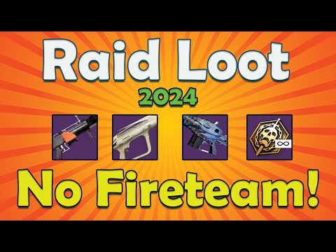 Easy Solo Raid Loot with No Fireteam in Destiny 2 2024.