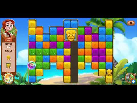 Lost Island Blast Adventure Level 185