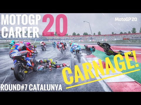 MotoGP 20 Gameplay XBox One X | Career Part 7  | CARNAGE!