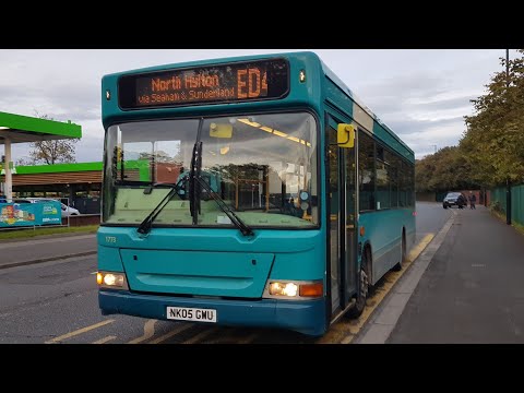 Rare Allocation: Route ED4 | NK05GWU/1773 - Arriva North East: Dennis Dart SLF/Dennis MPD