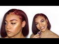 HOW I GOT THIS DEEP RED HAIR | LOREAL HICOLOR