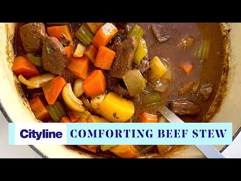 A hearty winter beef stew