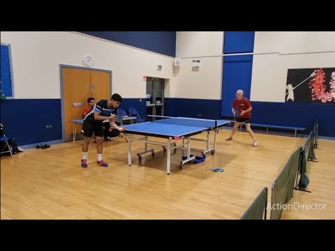 TRAFFORD LEAGUE CUP MATCH - IBRAHIM ABDULLAH Vs KEITH DEAVILLE - 5 Set Thriller