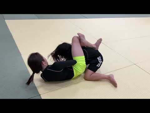 女子三角地獄柔術スパーリング２