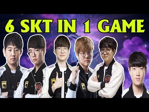 What is 6 SKT in a game?  (Faker Khan Haru Teddy Mata Leo)