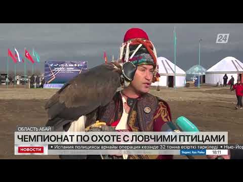 Чемпионат по охоте с ловчими птицами состоялся в Казахстане