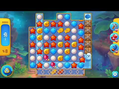 Fishdom 6660 Level - 15 moves - NO BooSTERS