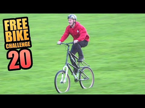 THE FREE BIKE CHALLENGE - PART 20 - CRAZY TALL BIKE