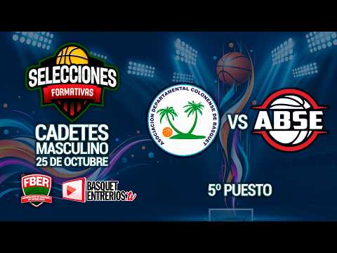 Campeonato Entrerriano Masculino de Selecciones U15 2026 – 5° puesto - Colón vs. Santa Elena