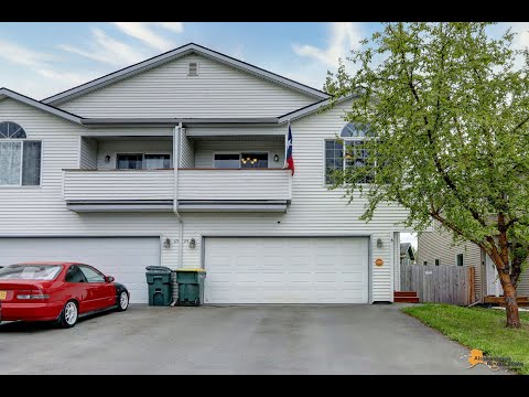 East Anchorage 3 Bedroom Home | Close to JBER! Attached Two Car Garage + Fenced in Yard property video