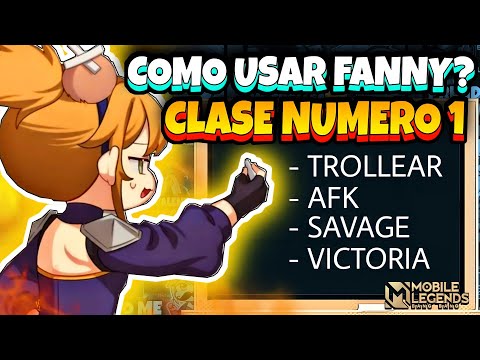 CLASE #1 || COMO SER UN MAIN FANNY? 💯 Guía, Tutorial |  Mobile Legends - MLBB Fanny