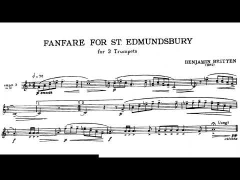 [Score] Benjamin Britten - Fanfare for St Edmundsbury