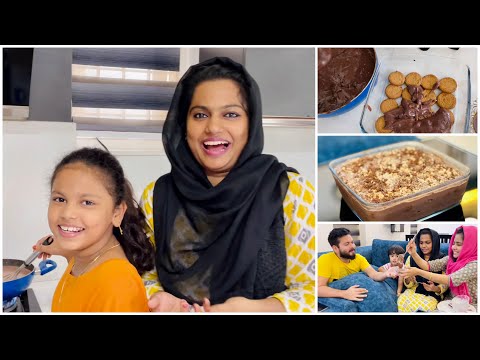 3 Layered Choco-Biscuit Pudding 😋 | Suhana | Basheer Bashi | Mashura