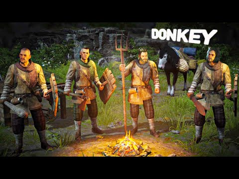 4 Idiots with a Donkey - Part 1 | Wartales 2023 ( No Commentary )