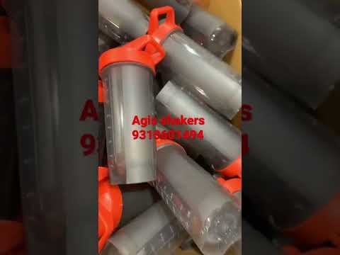 Sporty 700ml Plastic Shaker Bottle