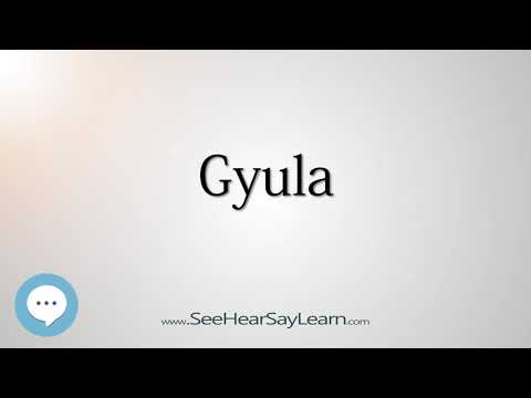 Gyula (How to Pronounce Cities of the World)💬⭐🌍✅