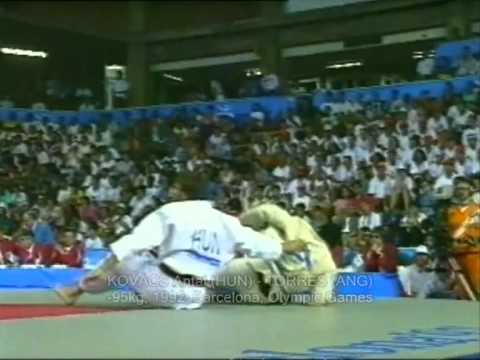 Judo Olympics -95kg KOVÁCS Antal (HUN) TORRES (ANG) 1992 Barcelona 柔道