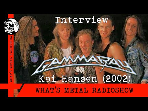 Interview GAMMA RAY (German) (Kai Hansen) 2002 - Symbole, Verschwörungen & Verletzungen